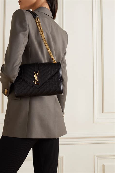 ysl envelope bag dune|YSL envelope bag medium size.